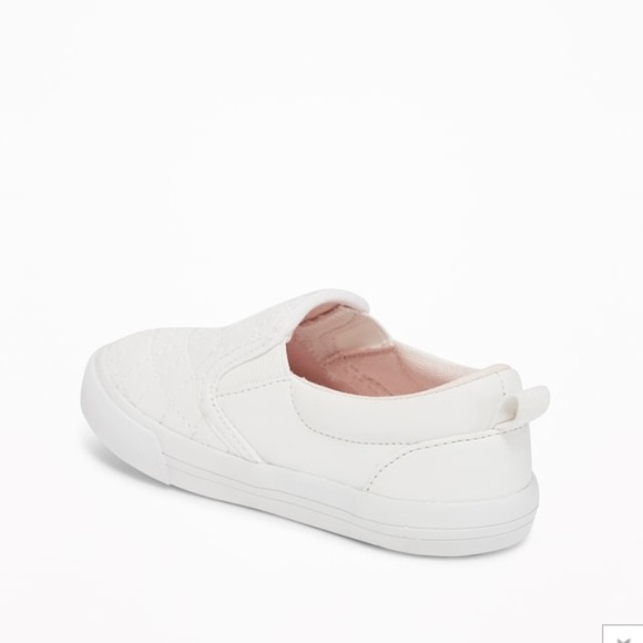 Quilted Faux-Leather Slip-Ons for Toddler Girls - Picture 3 of 6